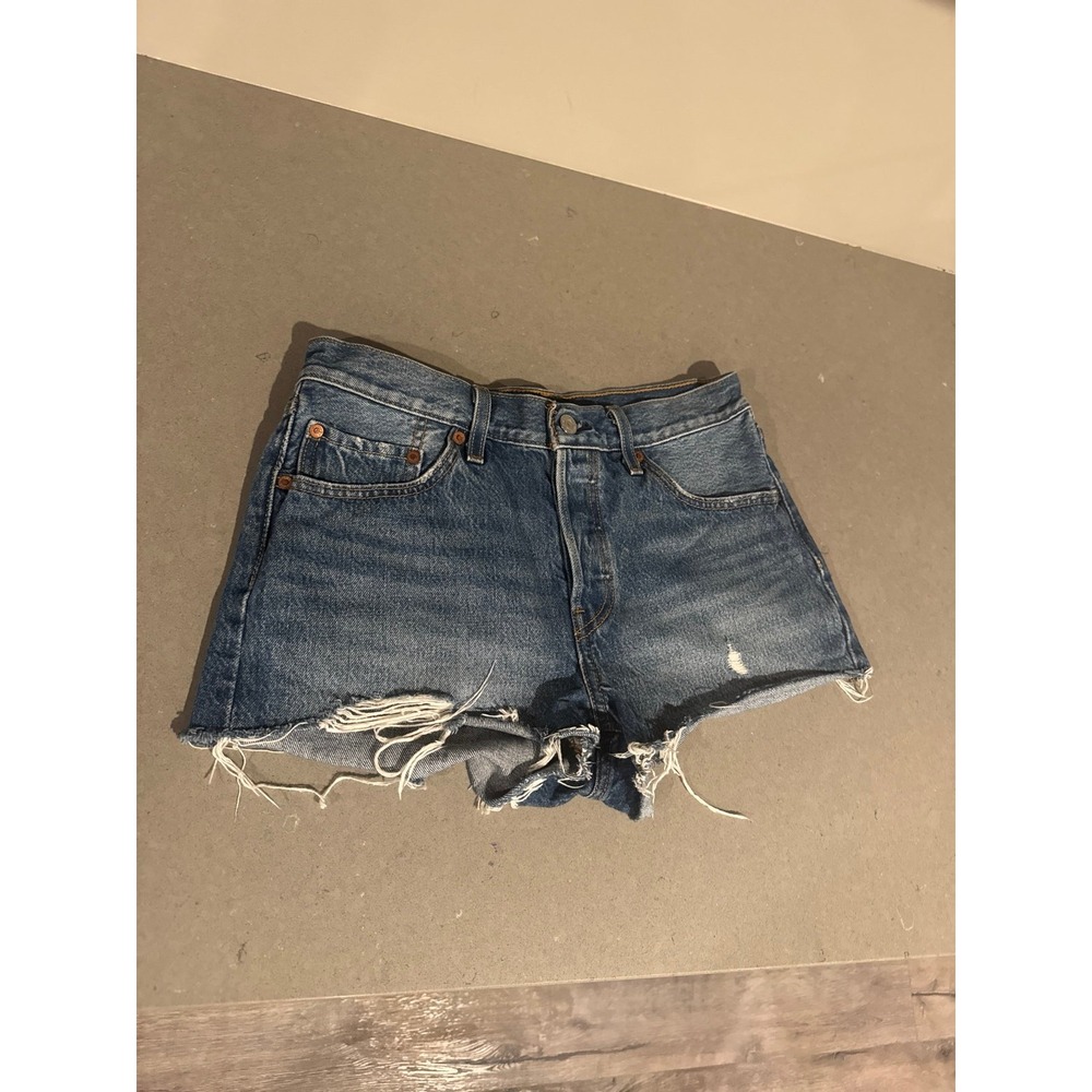 Women's Levi's 501 Denim Shorts Size: 27